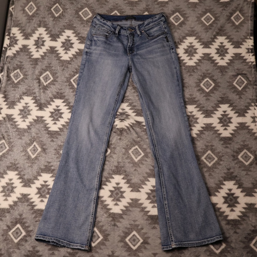 Silver Jeans Co Suki Mid Bootcut Medium Wash Denim Jeans 29x31